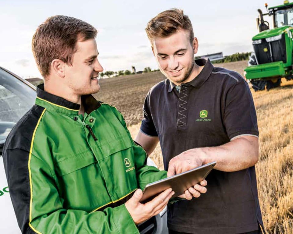 התמיכה המקושרת של John Deere